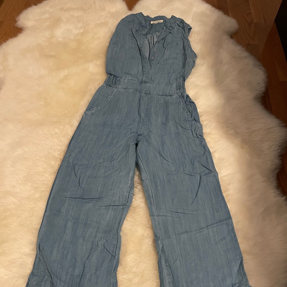 Denim jumpsuit